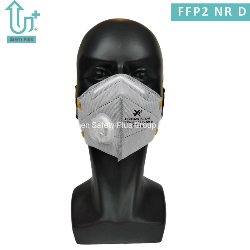 Wholesale/Supplier En149 High quality/High cost performance  Disposable Anti-Particulate Protective Facial Face FFP2 Nr D Protective Respirator Dust Mask with Static Cotton