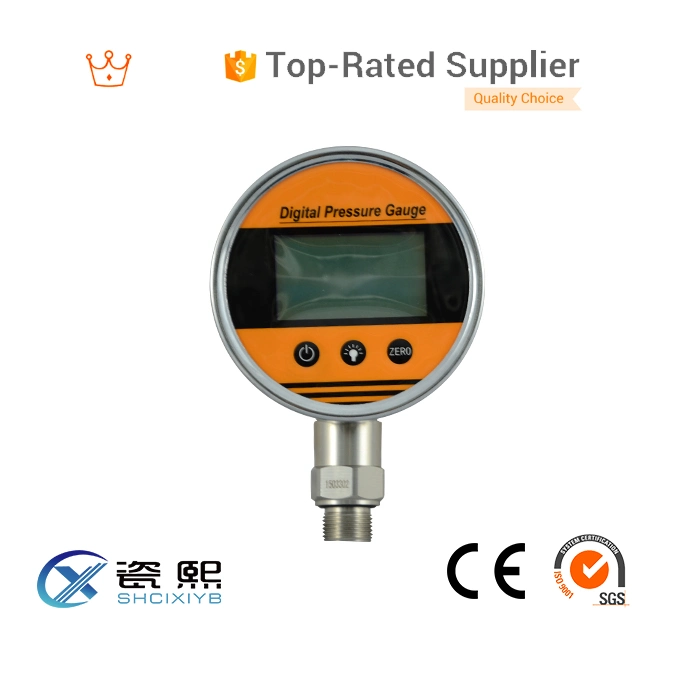 Cx-DPG-118 High Quality Screw Type Digital Pressure Gauge (CX-DPG-118)