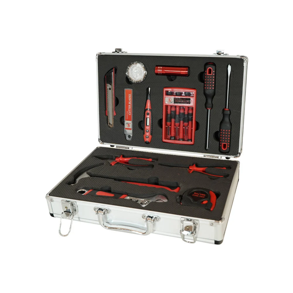 Doz Car Vehicle Toolbox Auto Repair VDE Insulated Mechanical Combination Hand Tool Set