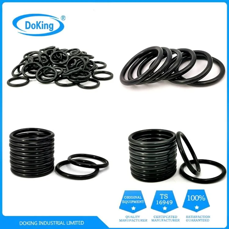 Original Factory Oring NBR FKM FPM EPDM Rubber O-Ring Food Grade Silicone O Ring Seal Black Nitrile Rubber O Rings Manufacturer