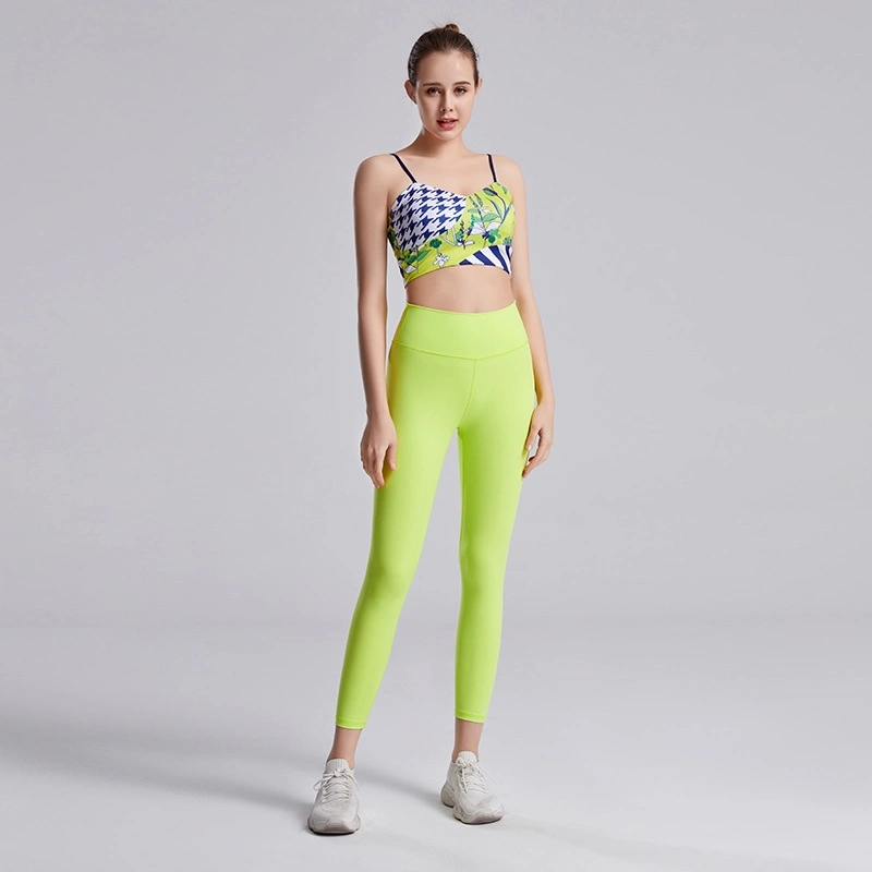 La moda Print Server servidor Yoga Yoga de la mujer ropa de Gimnasia Deportes de conjunto Yogsuit Gymwear Acitvewear Sportwear