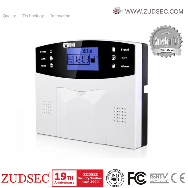 99 Wireless Zones+8 Wired Zones Wireless Home Security LCD Display Burglar PSTN/GSM Alarm System