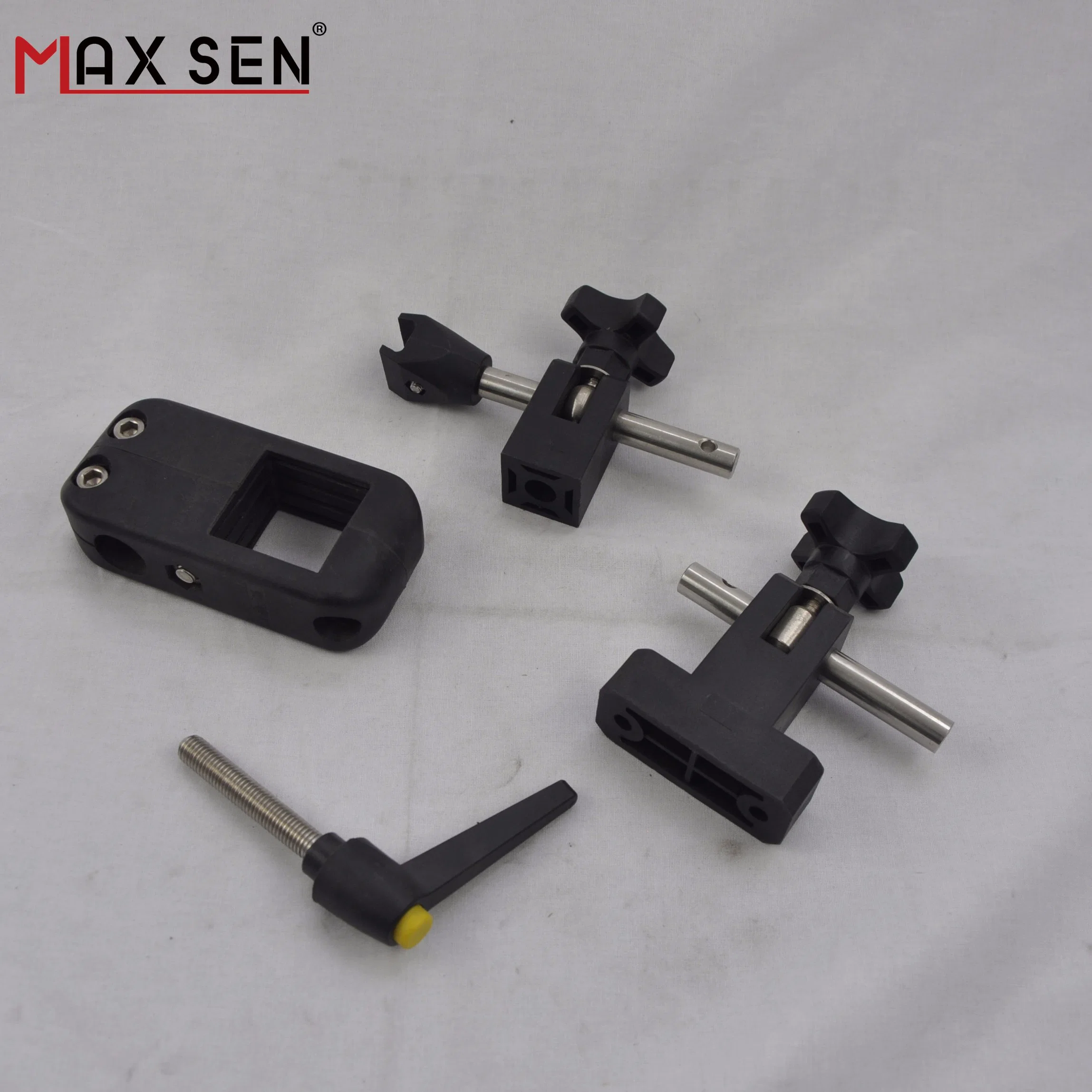 Plastic Threaded Tube Ends, Square Tube Ends for Conveyor Machine