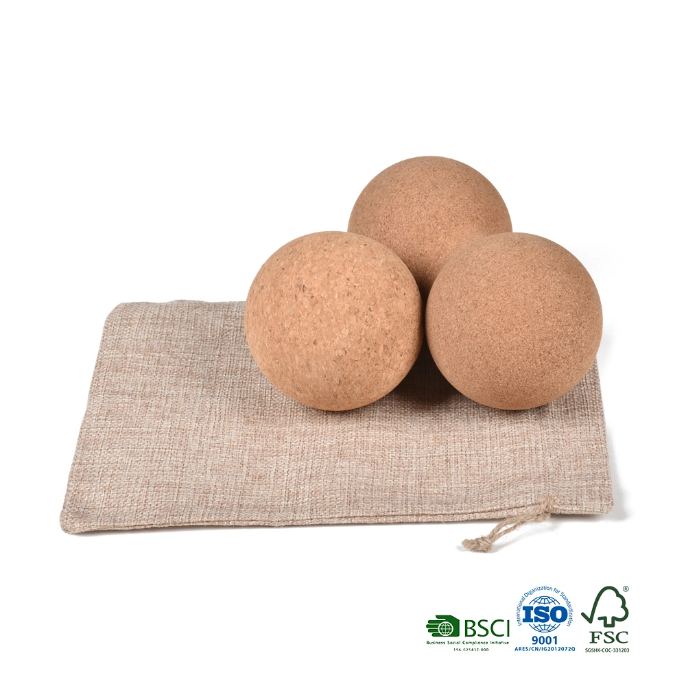 Portugal Imported Cork Raw Materials Low Carbon Environmental Protection Yoga Massage Ball