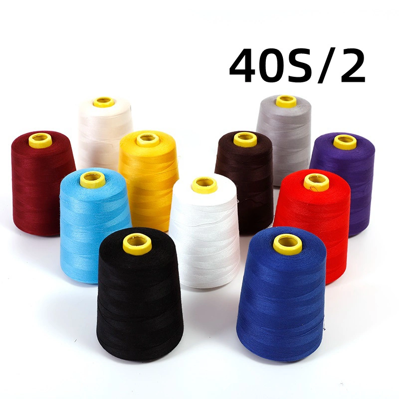 Wholesale/Supplier High quality/High cost performance 100%Spun Polyester Sewing Thread 40/2 3000yds