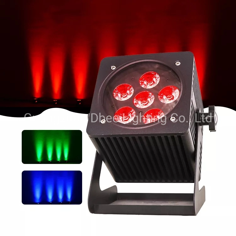 3%-5% off Special Offer 6X18watt Waterproof Battery Powered Wireless DMX512 LED PAR Can Light 4X18W Wedding Truss Stage Lighting