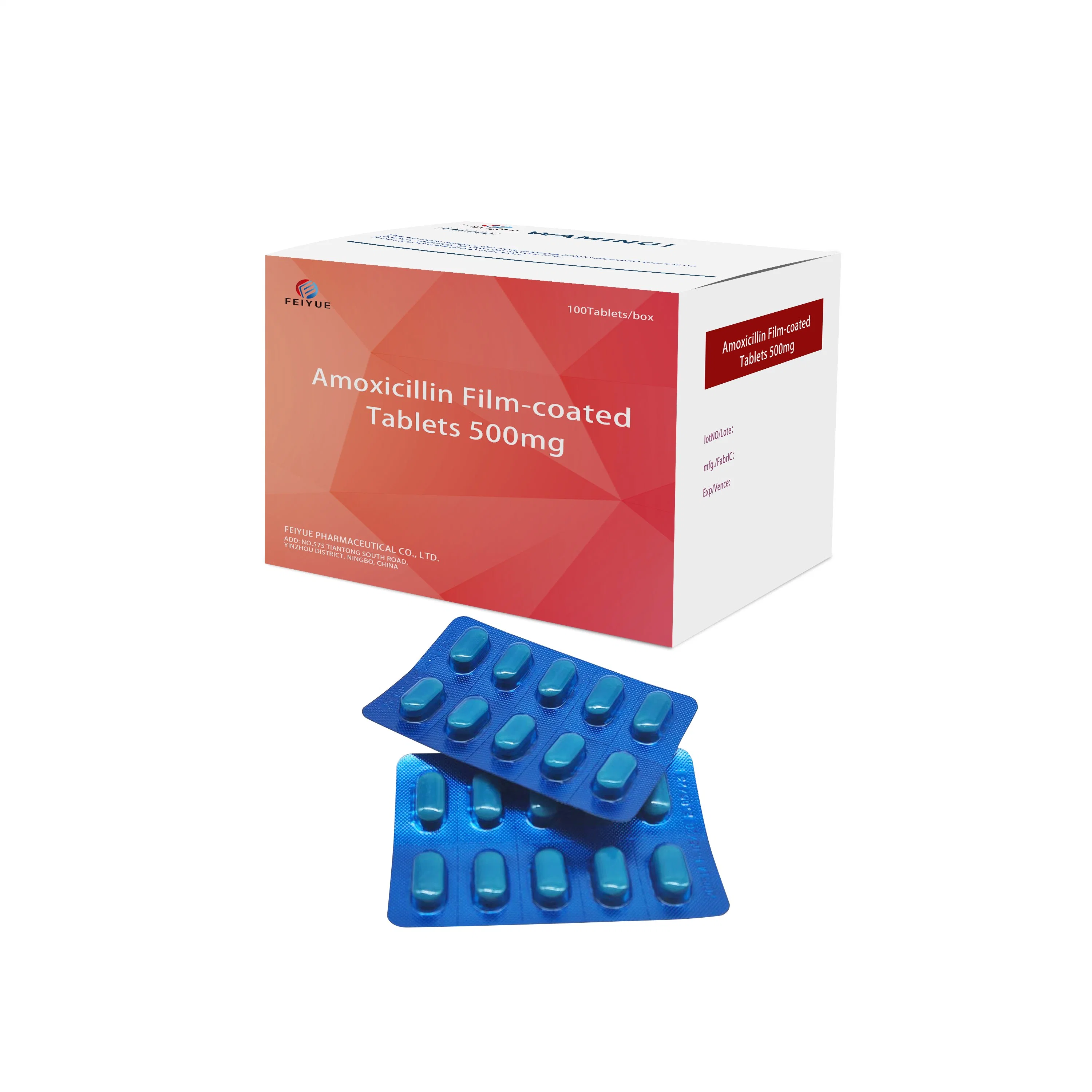 As BPF China Amoxicilina Film-Coated Tablets 500mg