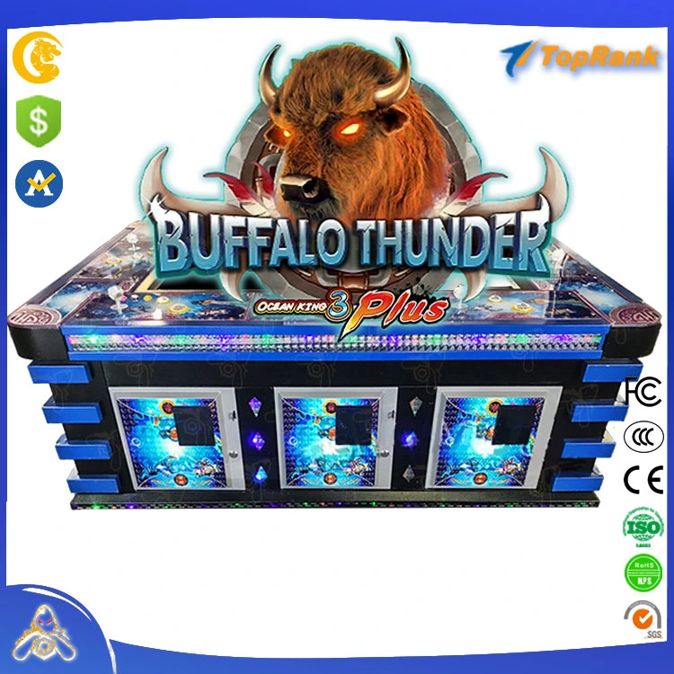 Mayorista/Proveedor USA ampliamente utilizado Amusement Coin operated Mobile Games Software Tiempo de juego Juego de pescado en línea Ocean King 3 Plus Buffalo Trueno