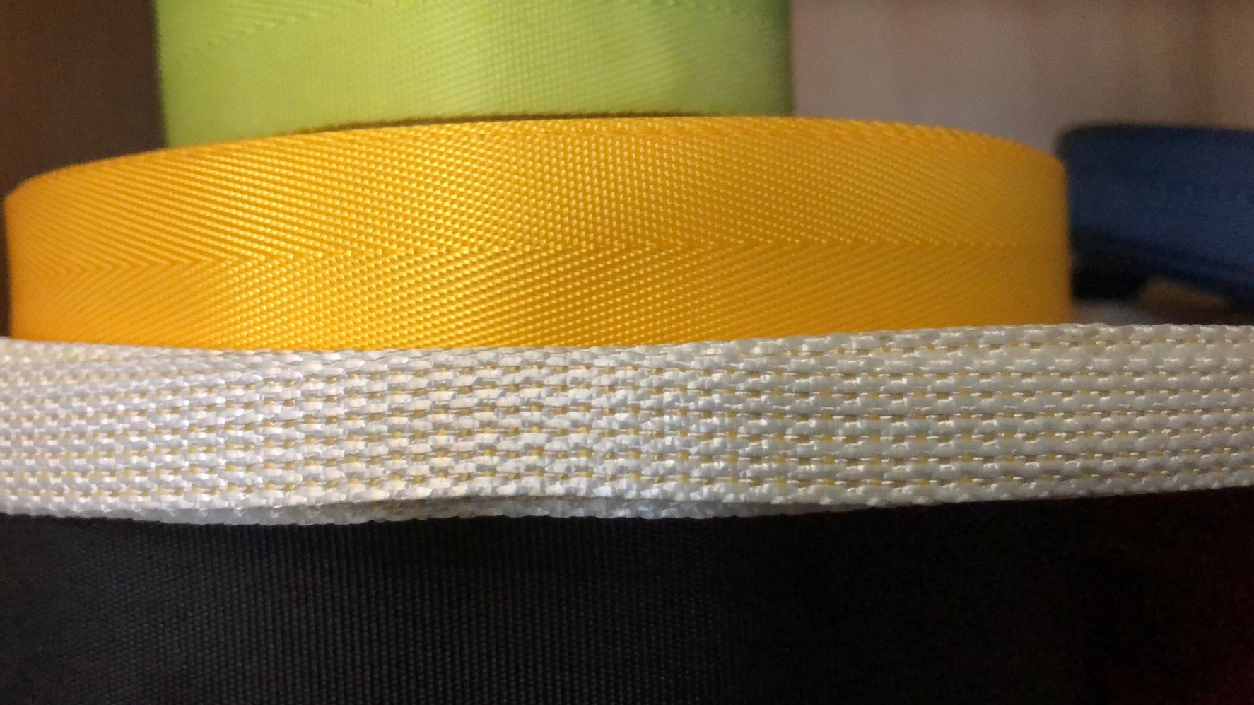 Flame Retardant Cut Resistant Woven Aramid+UHMWPE Combined Webbing