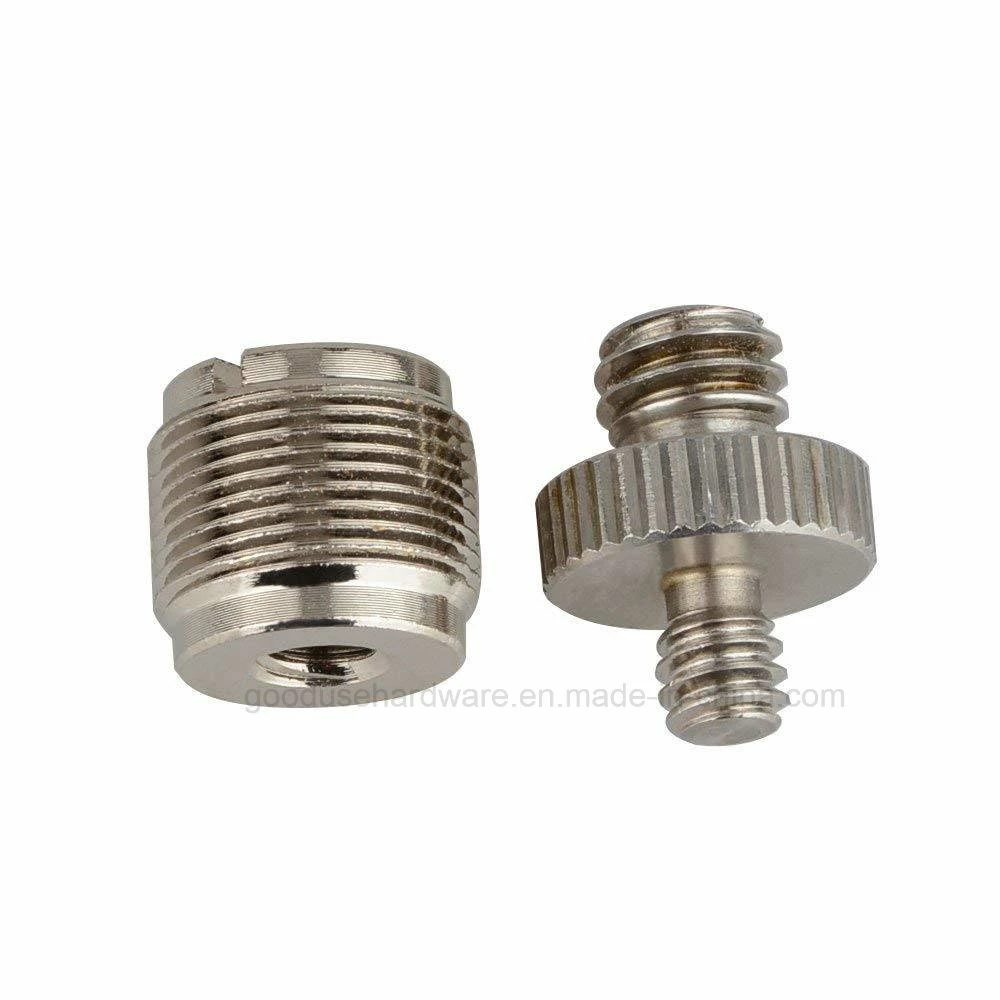 Custom Double Threaded 1/4 to 3/8 Camera Convert Screw Adapter