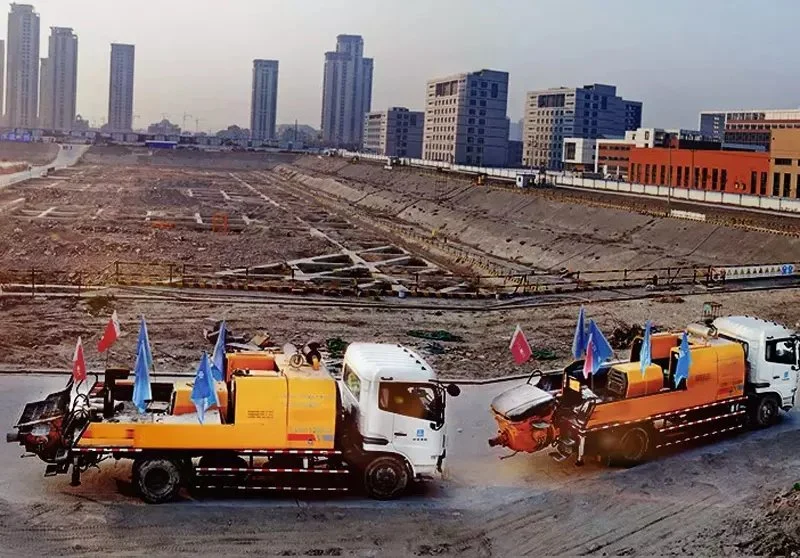 Machine de béton Sy5123thb-9018C-6s Ligne de la consommation de carburant basse de la pompe pour la vente