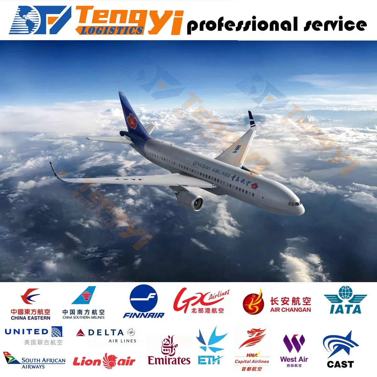 International Freight Forwarding/Air Logistics From China to Salvador/Teresina/Vitoria/Rio De Janeiro Brazil