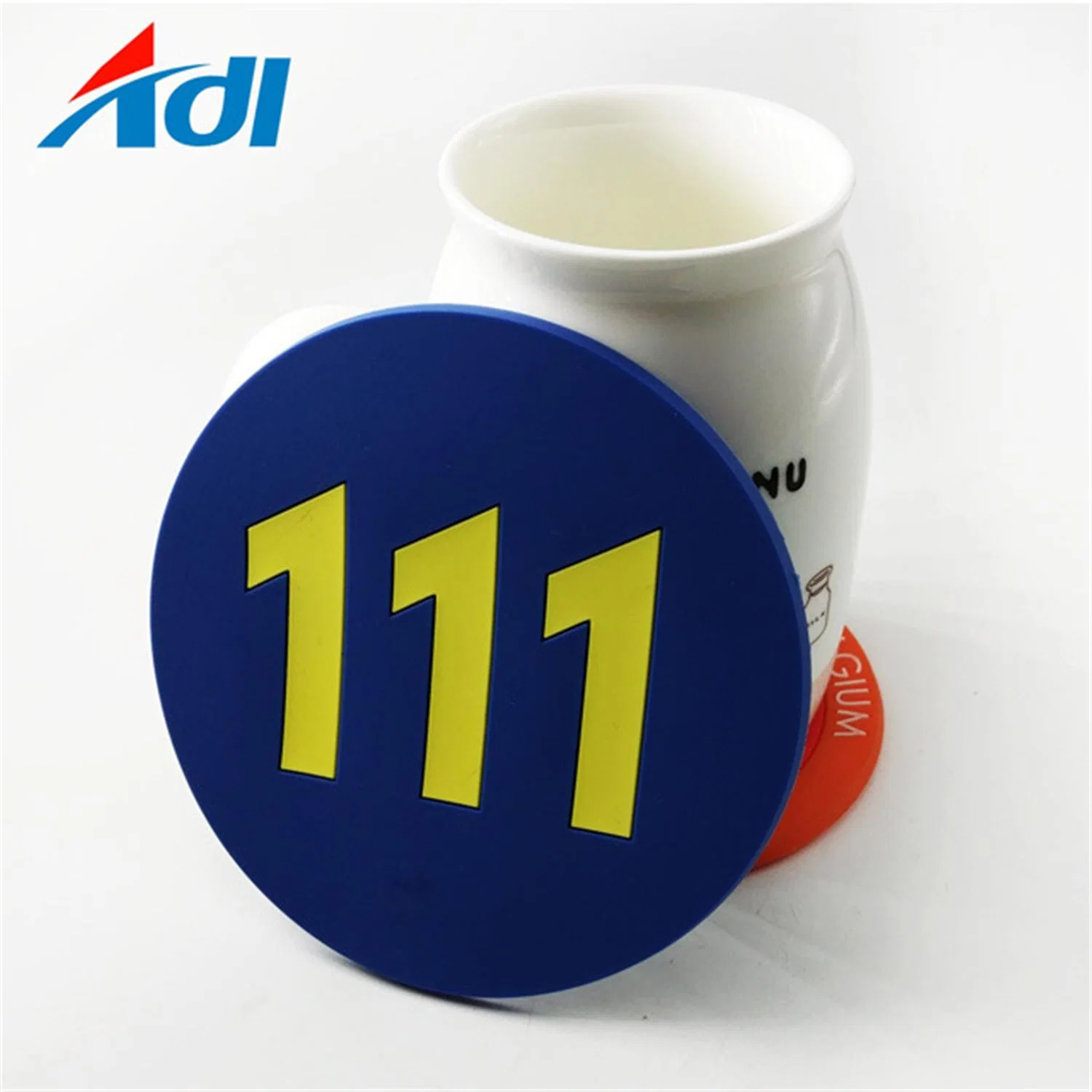 Promotion Bussiness Gift OEM Cheap Custom Tea Soft PVC Rubber Beer Tea Cup Silicone Coasters for Drink Custom Logo