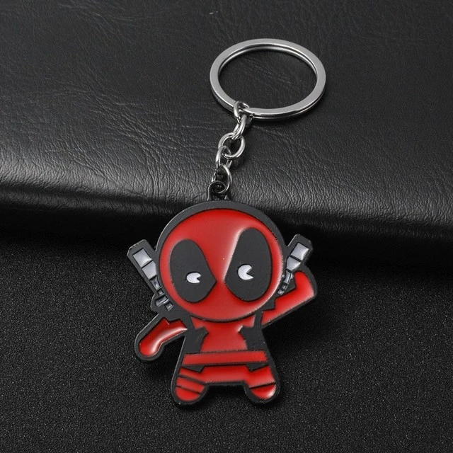 Wholesale/Supplier Custom Logo Free Design X-Men Deadpool Metal Catoon Keychain