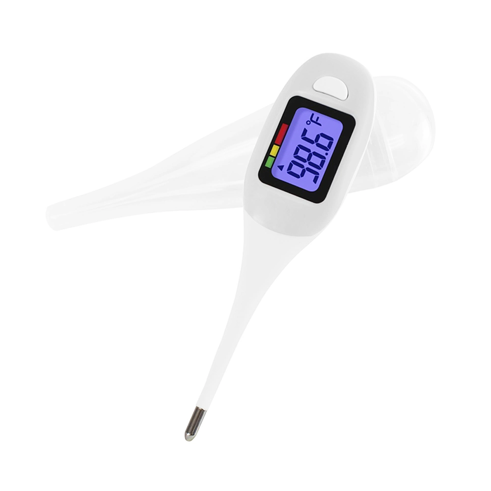 Extra-Large LCD Digital Thermometer, Waterproof Medical Thermometer with Predictive Measuring