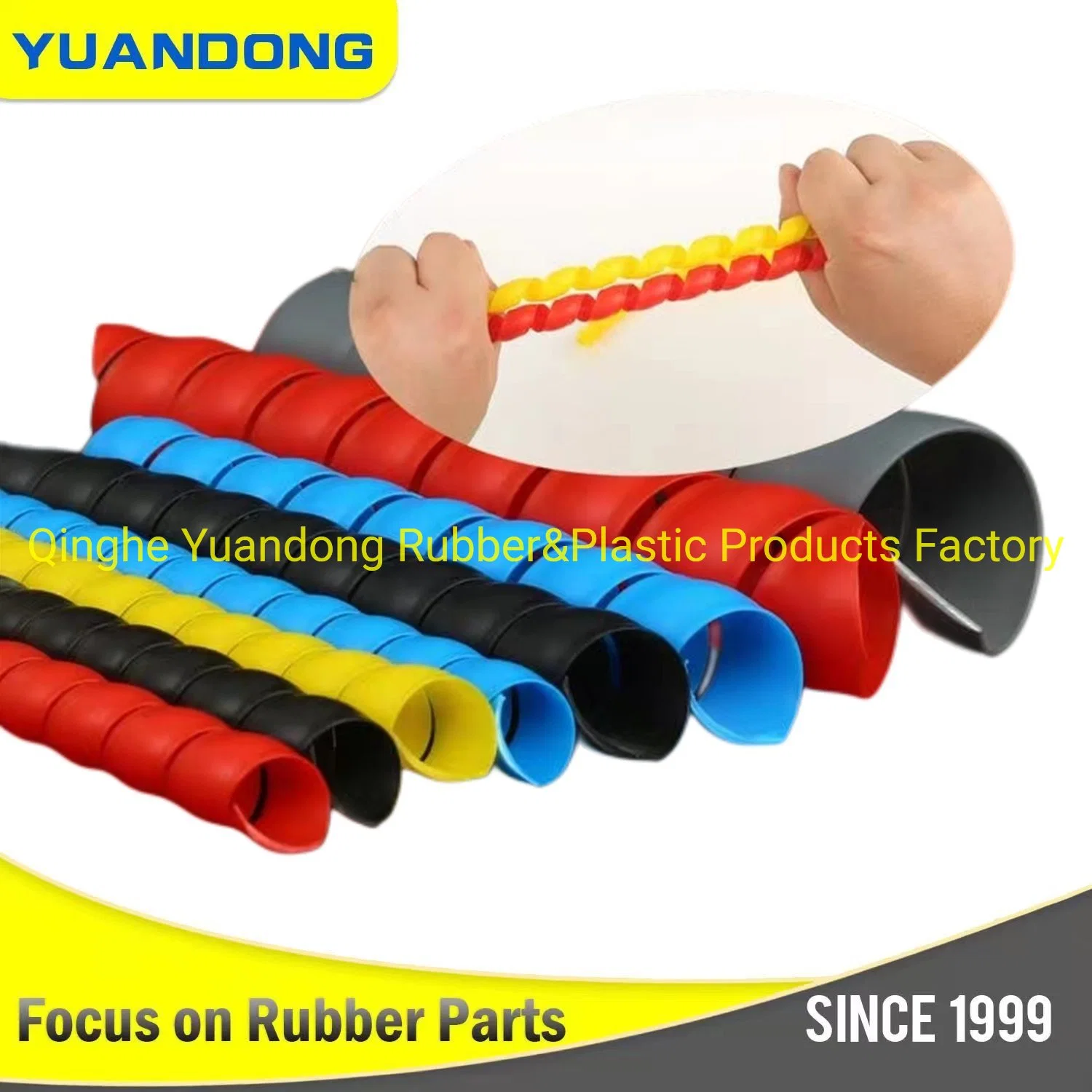 Bundle Wire Finishing Spiral Protective Sleeve High and Low Voltage Rubber Hose Nylon Sheath Wire Sheath