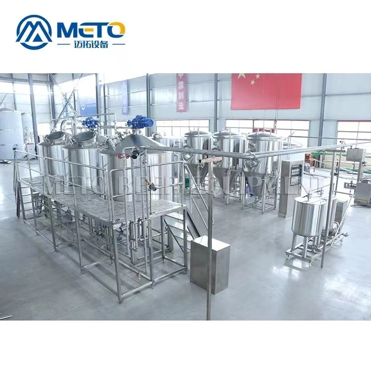 Medium Micro Brewery OEM/ODM Beer Brewing All in One Beer Brewing Equipment System