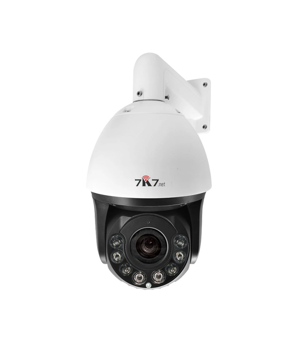 IP66 7 pulgadas 5MP 20X Zoom óptico Ai Seguridad PTZ Cámara