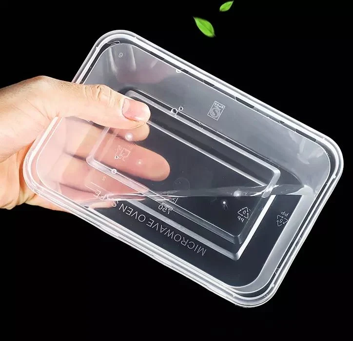 Custom Plastic Products Packing Boxes Environmentally Friendly Disposable Takeout Box