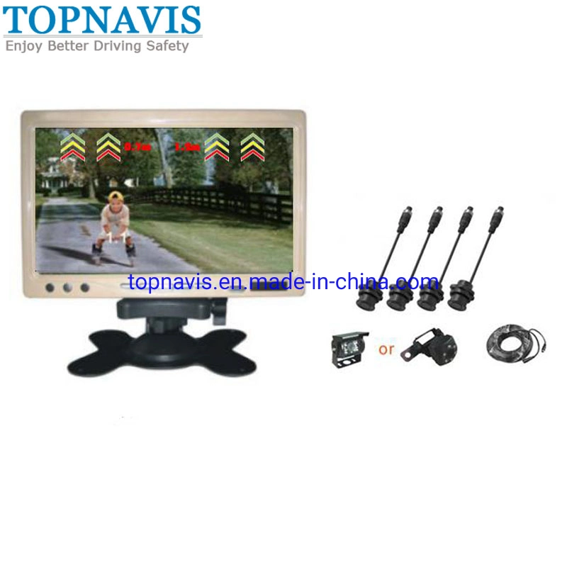 Waterproof Digital Video Backup / Reverse Parking Sensor for Bus / Truck / Trailer