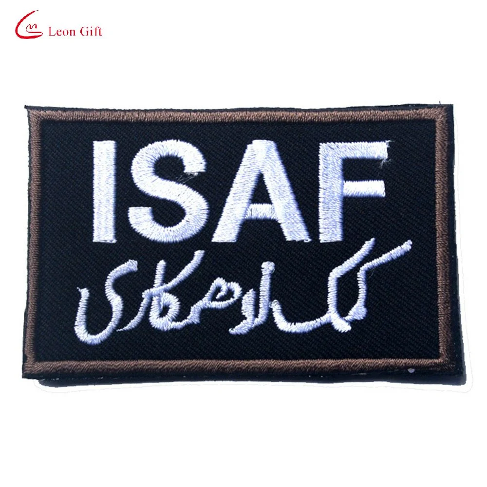 Factory Custom Logo Back Hand Cloth Attached to Us Special Forces Tactical Morale Clothing in Afghanistan Embroiedred Patches