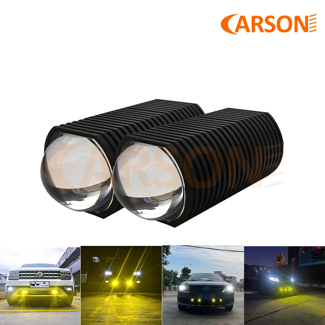 Carson Wholesale/Supplier Brightening Model Auto Lighting Car LED Fog Lamp With Lens