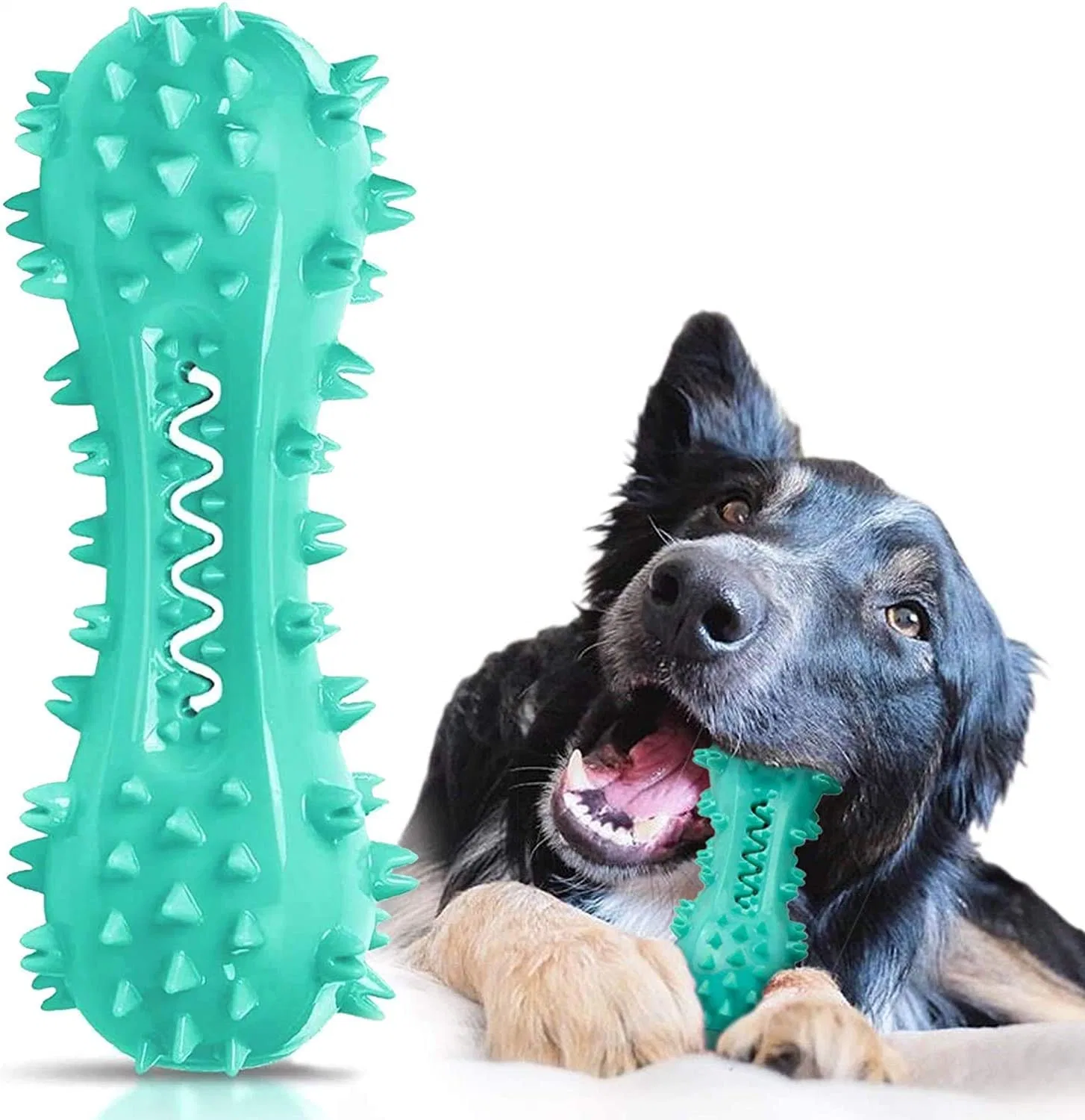 Cepillo de dientes Cerisurio Perro de Chew Toy Stick hueso para dientes de perro Limpieza