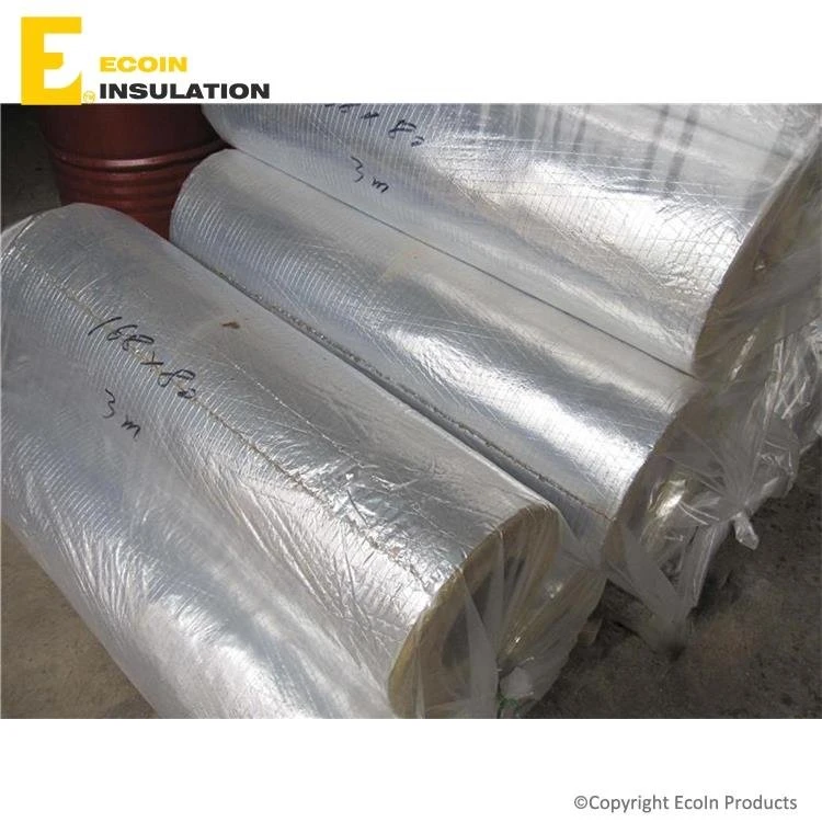 Roof Water Insulation Materials Glasswool 3 Inch Pipe