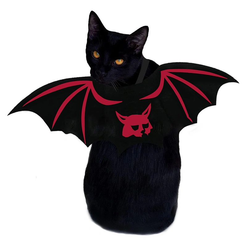 Creative Halloween Pet Accessories Pet Costumes Halloween Vampire Bat Outfit Wings for Cats and Puppies