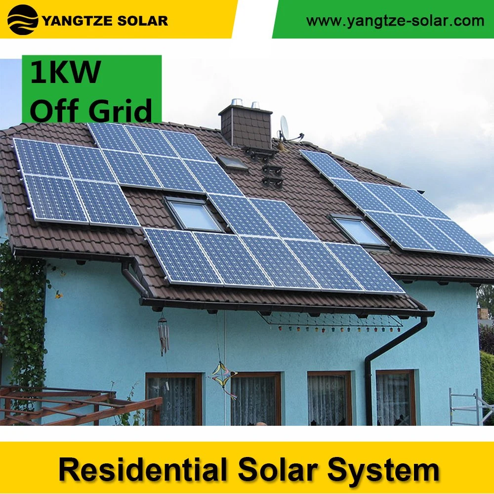 Jangtze Solar Wireless Kamera Sicherheitssystem 1kw