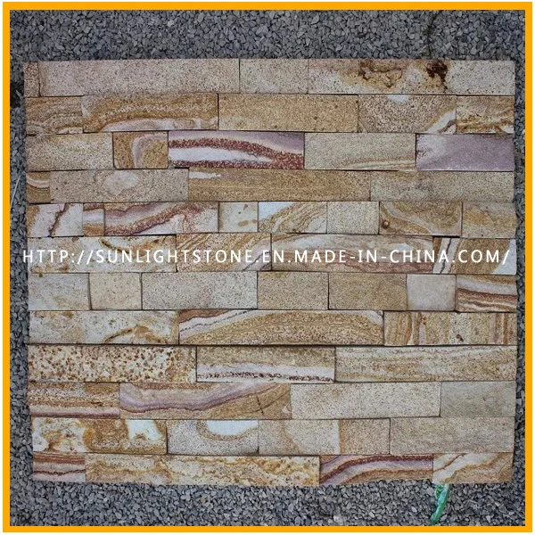 Black Slate/Yellow Wooden Slate/Rusty Slate/Blue Slate Culture Stone for Wall