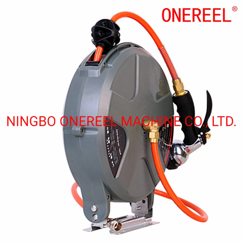 Car Wash Garden Equipment Rewindable Water Air Hose Reel