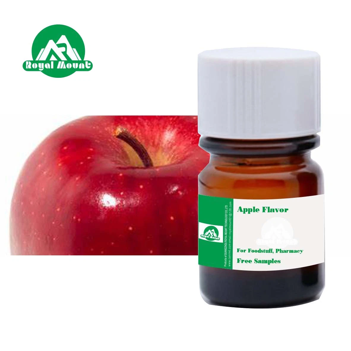 Factory Wholesale Concentrated Green Apple Flavor for E Cig Beverage Ice Cream