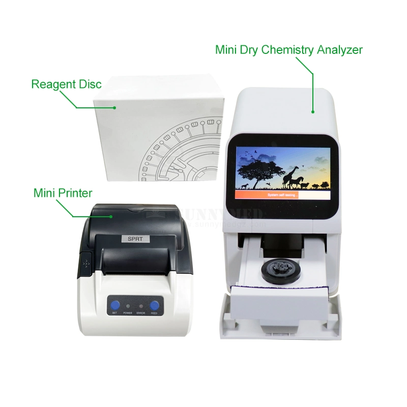 Sunnymed Medical Equipment Potable Human Type Dry Chemistry Analyzer Biochemistry Machine