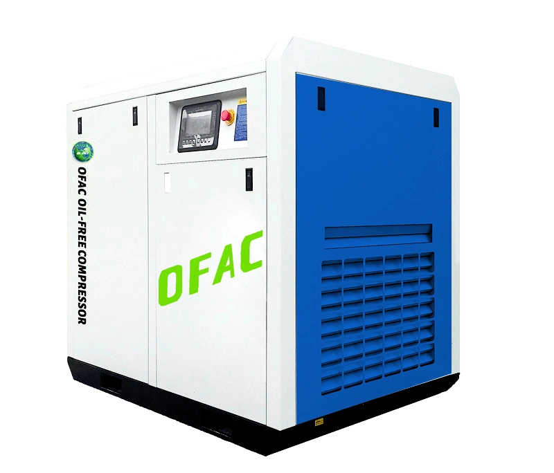 7.5kw 11kw 15kw 22kw 37kw Oilless Screw Air Compressor for Ceramic Industry