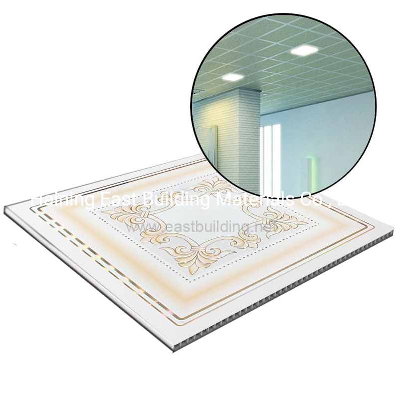 603 mm X 603 mm Contemporary Style Decorative PVC 3D Ceiling Tiles at Low Price