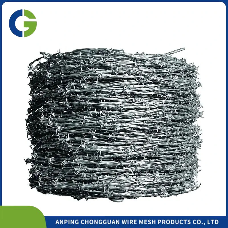 Venda por grosso de calibre 12 calibre 10 20 Fio Único Medidor galvanizados a quente elétrico 50kg Arame farpado preço para a Nigéria a Argélia Wire Mesh