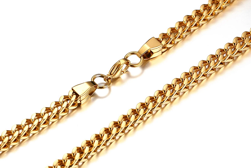 Fashion Stainless Steel Curb Link Chain Dragon Bone Chain on Sale