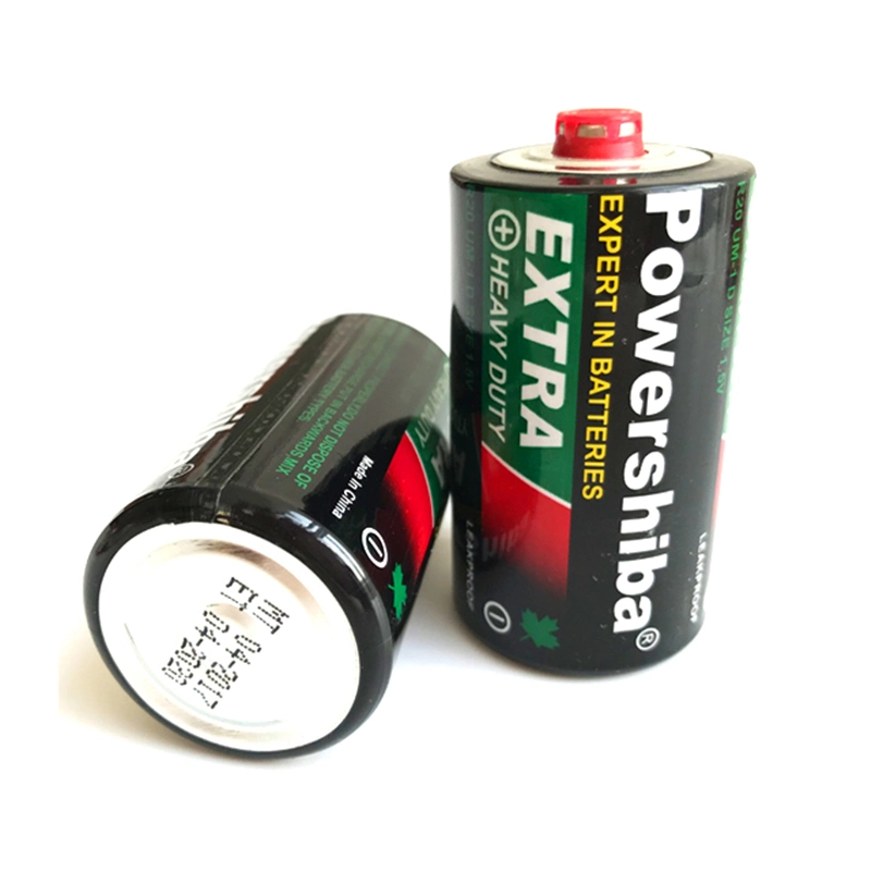 Heavy Duty 280mins No. 1 R20 1.5V Primary Carbon Zinc Dry Battery