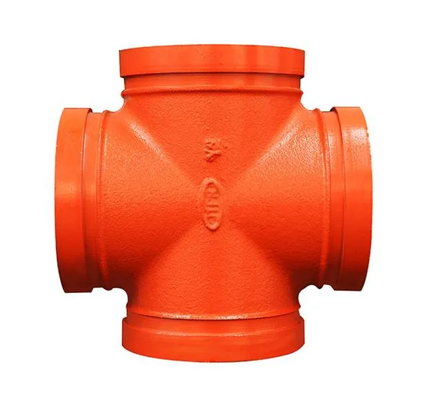 Rigid or Flexible Couplings/Reducing Tee/Mechanical Tee/Elbow/Cross/Flange/Reducer/Cap/Grooved Pipe Fittings Grooved Couplings and Fittings for Fire Protection