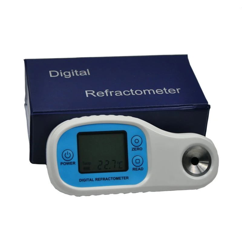 Skz1019 0-40c Refractómetro digital de mano con pantalla digital Brix Meter