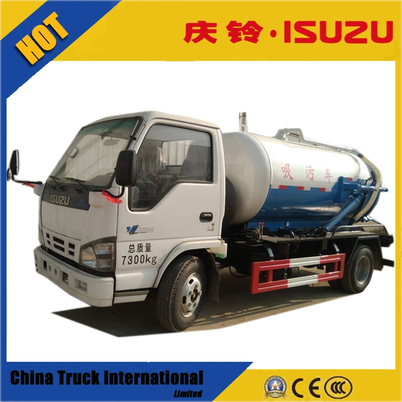 Npr 600p 4*2 120HP Vacuum Special Vehicle