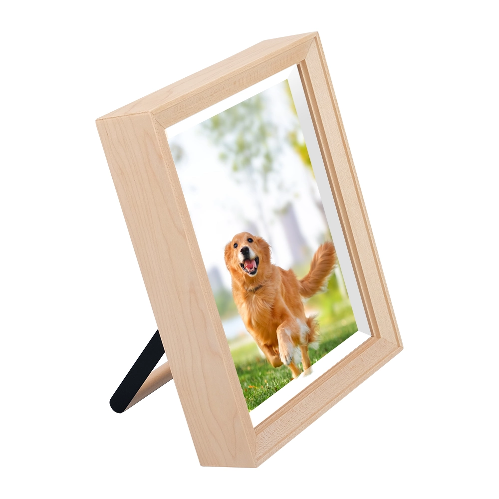 7.9 Inch Programmable Square Battery Operated GIF Full HD 1080P Wall Mount Large Size WiFi Digital Photo Frame Free Grass 3D Picture