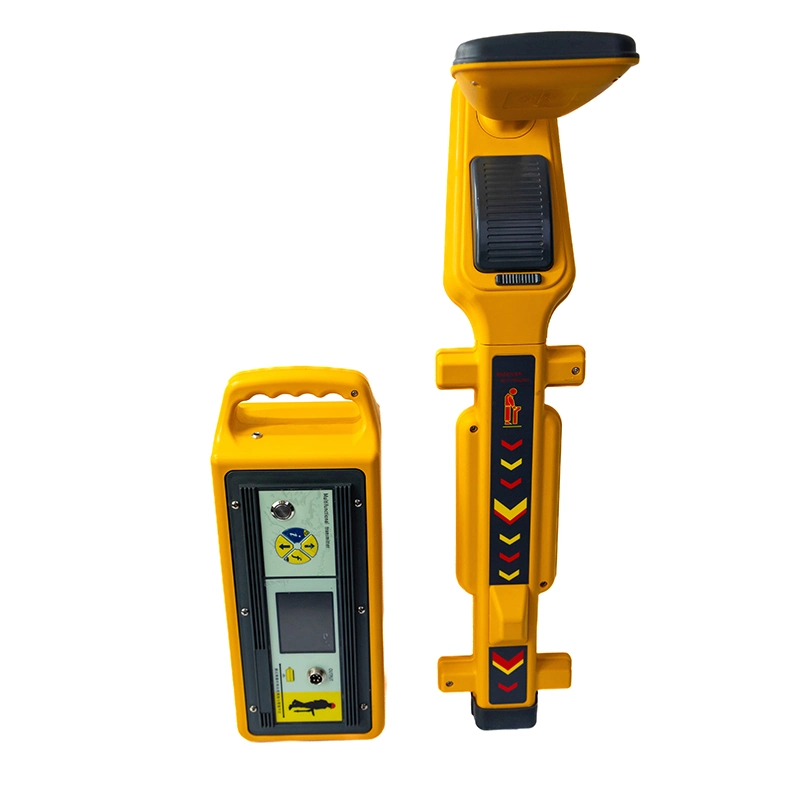 Xzh Test Intelligent Yellow cable Underground Pipe Locator Route Tracer Detector digital de tubos metálicos