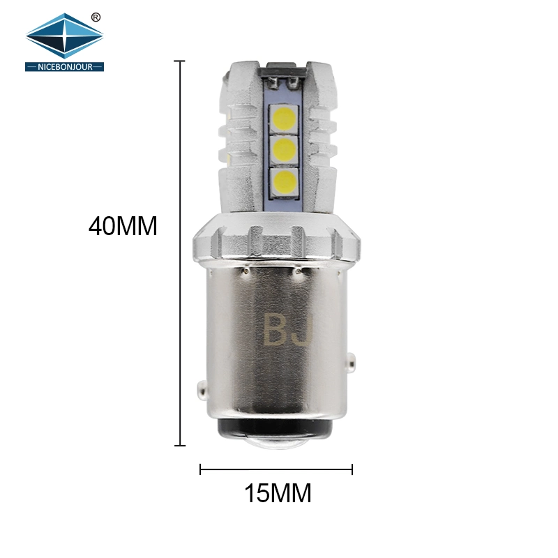 Fornecedor de Sistema de Iluminação Automotiva 3030 16SMD Luz de Sinalização LED P21W Lâmpada LED T20 Bau15s W21W 1156 1157