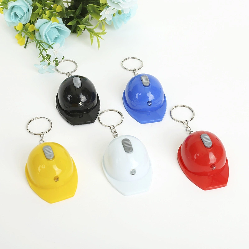 Hot Sell Low Price Bottle Opener Helmet Shape Beer Opener LED Keychain