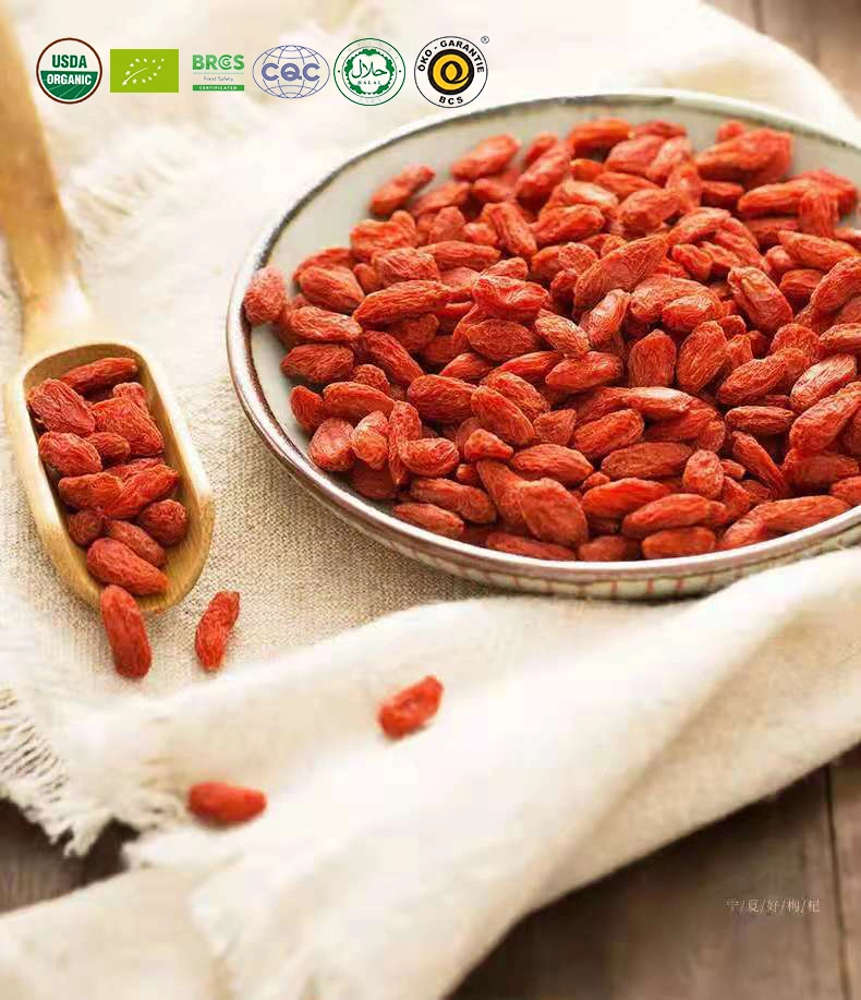 High Quality Natural Goji Berries Original Packaging Bulk Storage Refrigerated