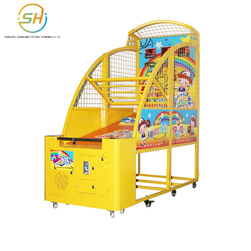 Adult Game City Basketball Machine Children's Basketball Machine Game Machine Equipment Folding Coin-Operated Shooting Machine