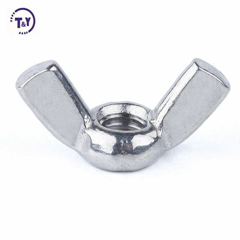 40mm X 8mm White Zinc Plated Die-Casting Wing Nut