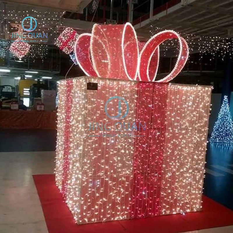 Colorful Light Lamp Illuminate Christmas Holiday Decoration Lights Color LED Motif Lighting Gift Box